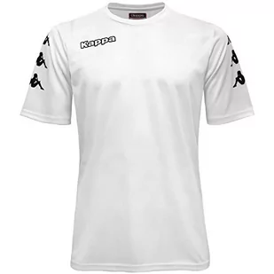 Kappa Męska koszulka piłkarska Kappa4, biała, M, biały, M - Piłka nożna - miniaturka - grafika 1