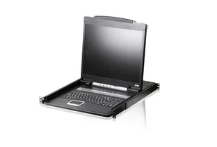 ATEN CL1000N konsola rackowa 48,3 cm (19") Czarny 1U - Akcesoria do serwerów - miniaturka - grafika 1