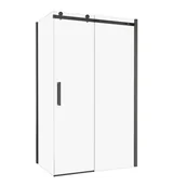 Kabiny prysznicowe - Kabina prysznicowa Laurena 140x90x200 cm profil szary Wellneo - miniaturka - grafika 1