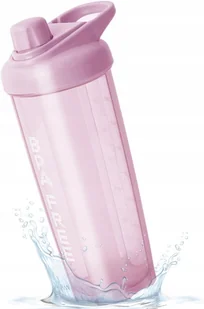 OYEYE shaker proteinowy, 700 ml, kubek fitness, bez BPA Różowy - Shakery i bidony sportowe - miniaturka - grafika 1