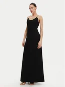 Sukienki - Silvian Heach Sukienka wieczorowa GPP25320VE Czarny Regular Fit - miniaturka - grafika 1