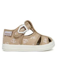 Buty dla chłopców - Kapcie Primigi 7854733 S Beżowy - miniaturka - grafika 1