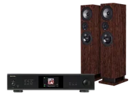 Zestawy stereo - Rotel S14 (czarny) + Response DT8 (orzech) - miniaturka - grafika 1