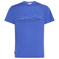 Koszulki sportowe męskie - Koszulka męska Icebreaker M Mer Core SS Tee Icebreaker Rozmiar: XL / Kolor: jasnoniebieski - miniaturka - grafika 1