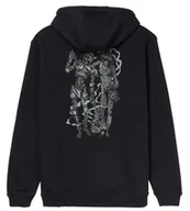 Bluzy męskie - bluza męska SANTA CRUZ Wooten Duo Zip Hood Black - miniaturka - grafika 1