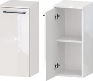 Szafki łazienkowe - Słupek Łazienkowy ROSEN 1D D L - Uchwyt Czarny - miniaturka - grafika 1