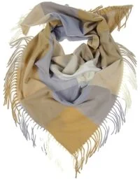 Chusta jesienno-zimowa ciepła krata frędzle AXD-13-11 - Apaszki i szaliki damskie - miniaturka - grafika 1