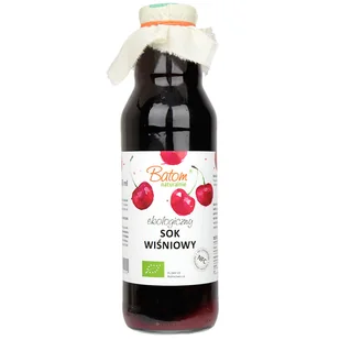 Batom SOK WIŚNIOWY B/C BIO 750 ml - Soki i napoje niegazowane - miniaturka - grafika 5