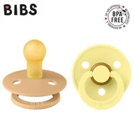 Smoczki uspokajające - Bibs Colour 2-Pack Desert Sand & Sunshine S Smoczek Uspokajający Kauczuk Hevea - miniaturka - grafika 1