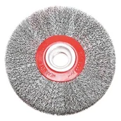 Akcesoria do elektronarzędzi - VERTO Szczotka druciana tarczowa 200 x 32 mm - miniaturka - grafika 1