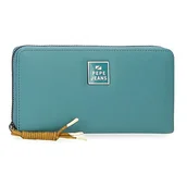 Portfele - Pepe Jeans BEA Portfel z wizytówką Niebieski 19,5x10x2 cms Skóra syntetyczna, niebieski, Billetero con tarjetero, Portfel z wizytówką - miniaturka - grafika 1