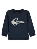 Bluzy dla chłopców - Chłopięca bluza granatowa Kanz r.62 - miniaturka - grafika 1