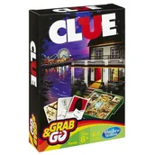 Gry planszowe - Hasbro Gaming Clue Grab & Go Gra planszowa Dedukcja - miniaturka - grafika 1