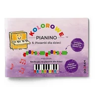 Książki edukacyjne - Kolorowe Pianino 5 Piosenki dla dzieci. Nauka gry - Maja Dusik - książka - miniaturka - grafika 1
