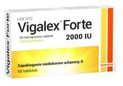 Witaminy i minerały - Biofarm SP.Z O.O Vigalex Forte 2000 j.m. 60 tabletek - miniaturka - grafika 1