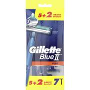 Akcesoria do golenia męskie - Gillette Blue II Plus jednorazowe maszynki do golenia dla mężczyzn 7szt - miniaturka - grafika 1