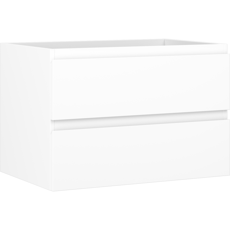Mexen Orio szafka łazienkowa podumywalkowa 70 cm, 2 szuflady, biała mat - 91A10-07047-2-BFF01