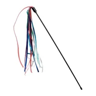 Zabawki dla kotów - FIT+FUN Wędka z tasiemką dla kota - miniaturka - grafika 1