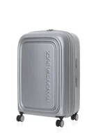 Walizki - Walizka średnia poszerzana Mandarina Duck Logoduck+ EXP - silver - miniaturka - grafika 1