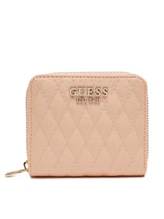 Guess Mały Portfel Damski SWGG96 26137 Różowy - Portfele - miniaturka - grafika 1