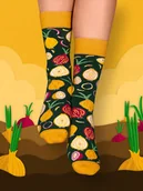 Skarpetki damskie - CEBULA / skarpety ZABAWNE Męskie skarpetki we wzór w CEBULE 41-46 - miniaturka - grafika 1