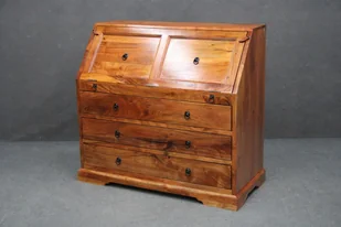 Komoda Sekretarka Akacja Lakierowana Oxford Honey B 6954 - Komody - miniaturka - grafika 1