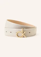 Paski - Calvin Klein Pasek beige - miniaturka - grafika 1