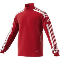 Koszulki i topy damskie - Adidas Męski sweter SQ21 TR Top, Team Power czerwony/biały, M GP6472 - miniaturka - grafika 1