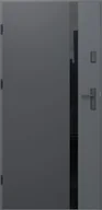 Drzwi zewnętrzne - O.K.DOORS Drzwi stalowe zewnętrzne wejściowe Cambrige V2 antracytowe 80 lewe - miniaturka - grafika 1