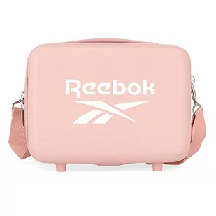 Reebok Roxbury Neceser Adaptable Obudowa na messenger Różowy 29x21x15 cms Sztywny ABS 9.14L 0.2 kg, Różowy, Neceser Adaptable con Bandolera, kosmetyczka z paskiem na ramię - Kosmetyczki, organizery i kuferki - miniaturka - grafika 1