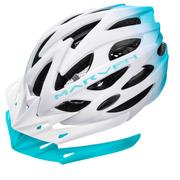 Kaski rowerowe - Meteor Kask rowerowy Marven 2 S 52-56 cm biały/niebieski 25190 - miniaturka - grafika 1