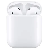 Słuchawki - Apple AirPods MV7N2ZM-A - miniaturka - grafika 1