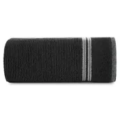 Ręczniki - Eurofirany B.B. CHOCZYŃSCY SPÓŁKA JAWNA Ręcznik Kąpielowy Filon (11) 30 x 50 Czarny 1220090 - miniaturka - grafika 1