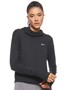 Nike Damska bluza W NK ELMNT HOODIE, czarny/odblaskowy silv, S - Bluzy damskie - miniaturka - grafika 1