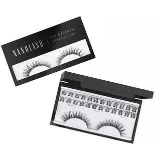 Nanolash DIY Eyelash Extensions sztuczne rzęsy w kępkach Charm 36szt. - Sztuczne rzęsy i akcesoria - miniaturka - grafika 1