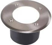 Lampy ogrodowe - Polux LED MIVO LED/3W/230V śr. 12 cm IP67 matowy chrom - miniaturka - grafika 1