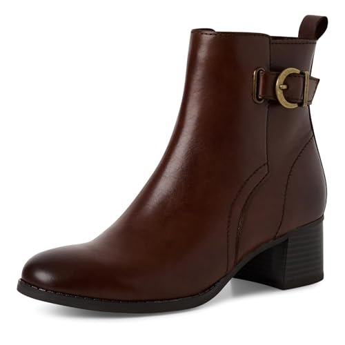 Marco Tozzi Damskie 2-25317-45 modne kozaki, kasztan, 36 EU, chestnut, 36 EU