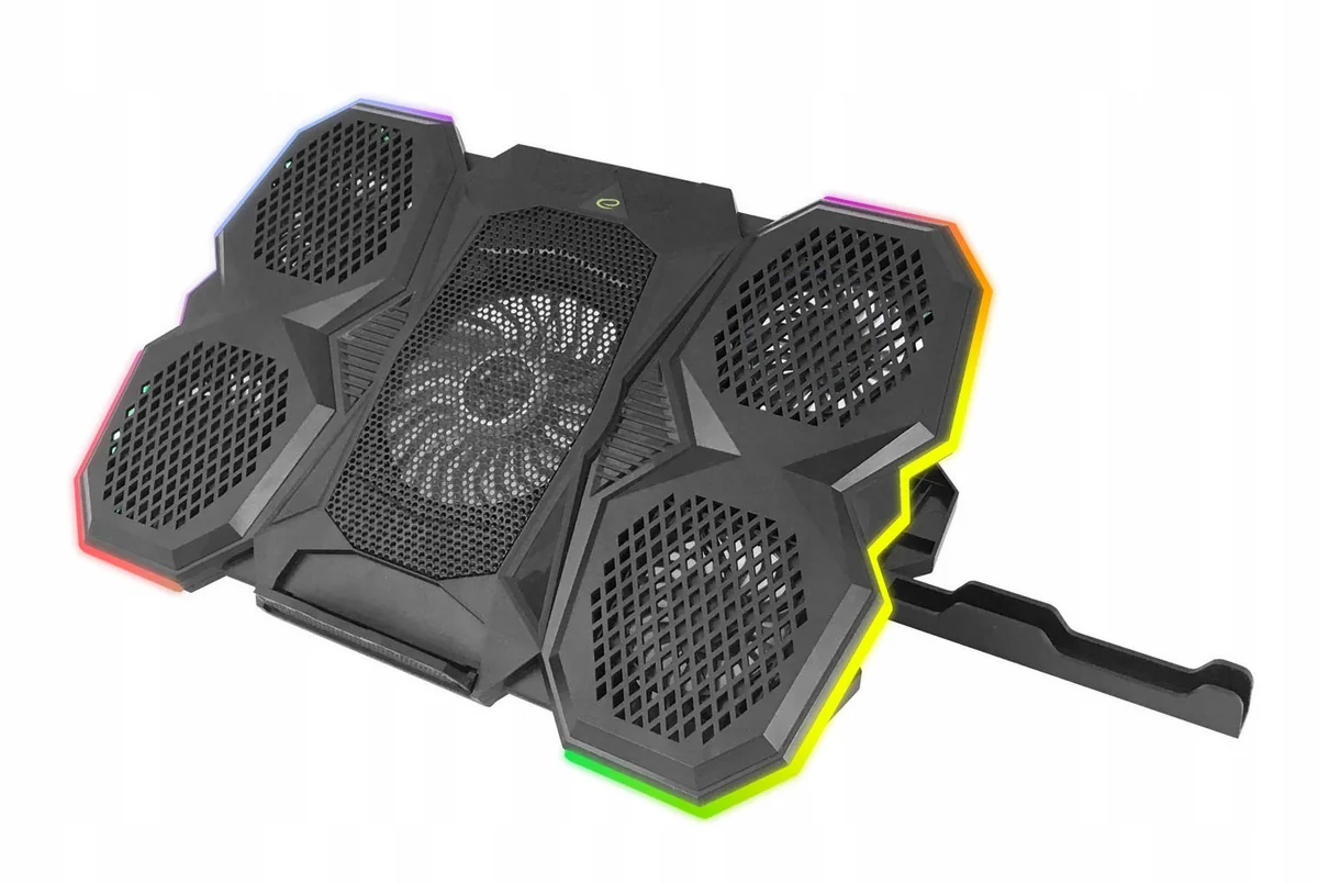 Podstawka chłodząca gaming Esperanza LED RGB Breva