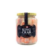 Konserwy i dania rybne - Mięso kraba Kamczatskiego w zaliewie "Crab On" słoik 700g - miniaturka - grafika 1