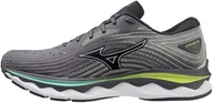 Buty sportowe damskie - Mizuno Buty do biegania Wave SKY 6 Quiet Shade/Silver/Neo Lime - miniaturka - grafika 1