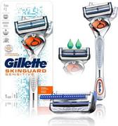 Maszynki do golenia i wkłady - Gillette, Skinguard Flexball Fusion, Maszynka z rączka do golenia ostrze - miniaturka - grafika 1
