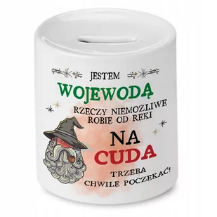 Skarbonka Dla Wojewody na Urodziny na Prezent z Nadrukiem ze Zdjęciem - Skarbonki - miniaturka - grafika 1