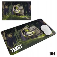 Podkładki pod mysz - PODKŁADKA POD MYSZKĘ MYSZ WZORY DO WYBORU - SHREK SZREK BAJKI 29x36cm - miniaturka - grafika 1