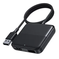 Akcesoria motoryzacyjne - CA361 Car TV Mate Max HDMI Multimedia Adapter Wireless CarPlay/Android Auto Converter HDMI Input for Fire TV/Roku/Gaming Plu - miniaturka - grafika 1