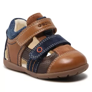 Geox Sandały B Kaytan B. A B1550A 0CL22 C5GF4 Caramel/Navy - Sandały damskie - miniaturka - grafika 1