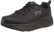 Sneakersy damskie - Skechers Sneakersy damskie Max Cushioning Elite Sr, Czarna tkanina, 39.5 EU - miniaturka - grafika 1