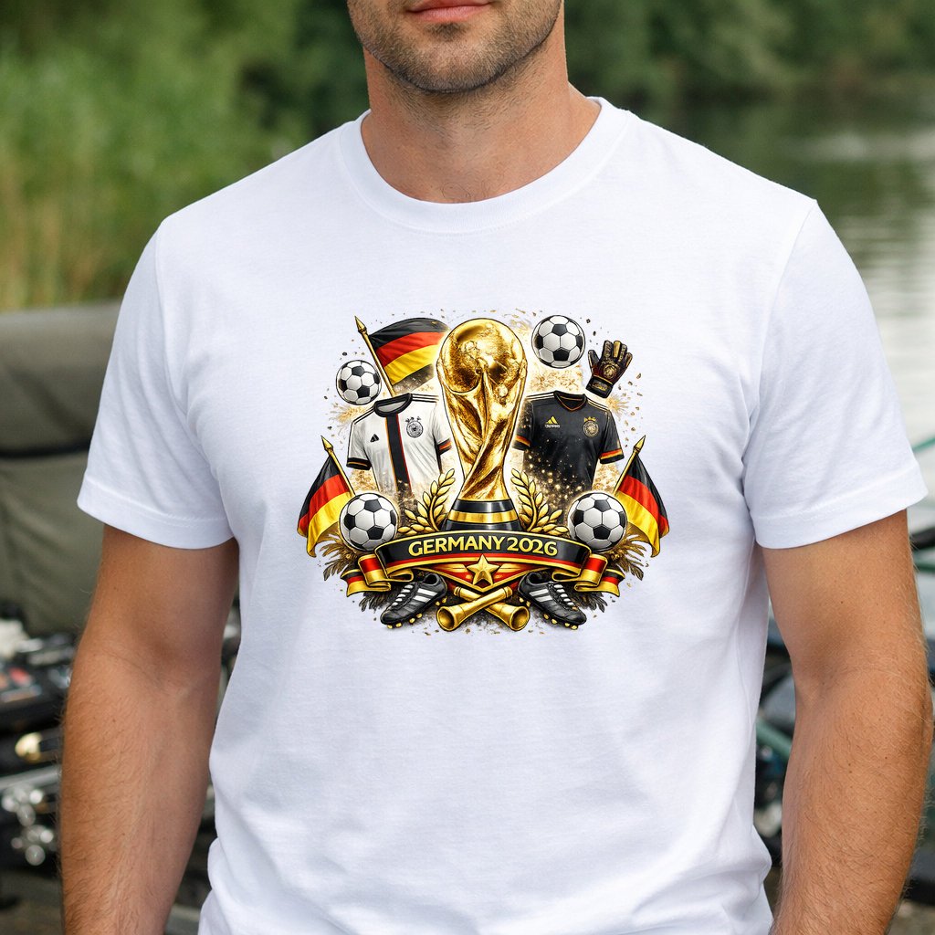 Koszulka WORLD CUP 2026 NIEMCY GERMANY kolor biały rozmiar XXL