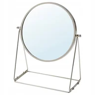 Lusterka do makijażu - Ikea Lassbyn Lusterko Do Makijażu Lustro Stołowe Srebrna Ramka - miniaturka - grafika 1