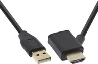 Adaptery i przejściówki - Adapter USB InLine USB - HDMI Czarny 17600I - miniaturka - grafika 1