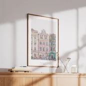 Obrazy i zdjęcia - Plakat Poznań - Kamienica 41 Stary Rynek - miniaturka - grafika 1